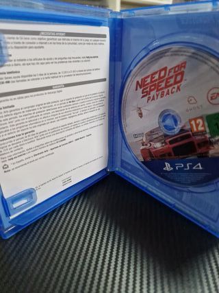 PS4 Need For Speed Payback Juego