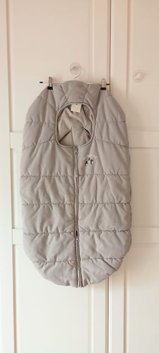 Saco de bebé universal gris