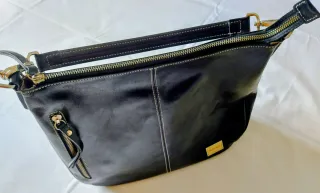 Bolso El Potro Piel Negro Mano y Hombro