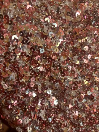 Vestido lentejuelas rosa