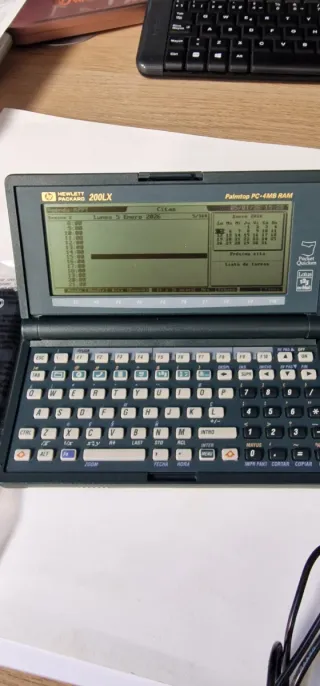 HP 200LX 4MB Palmtop Portátil