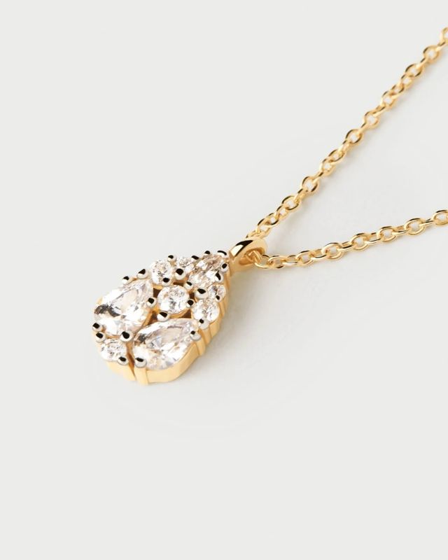 Collar Pdpaola Vainilla Oro y Plata