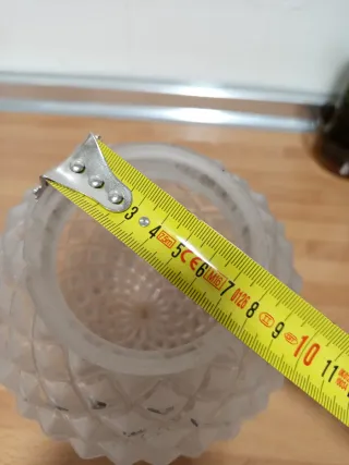 Tulipa de cristal esmerilado