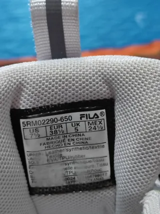 Zapatillas deportivas Fila blancas