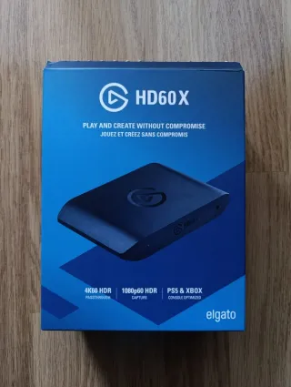 Capturadora Elgato HD60 X