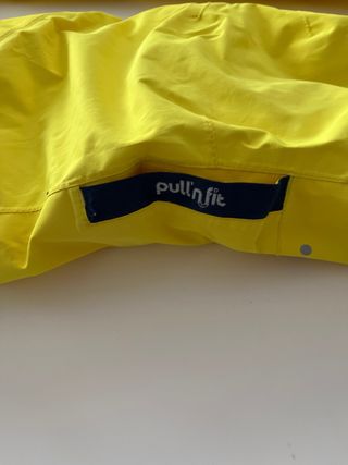 Pantalón de esquí para niño amarillo