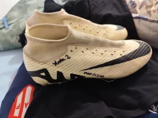 Nike Zoom Mercurial Superfly 9 Beige/Negro