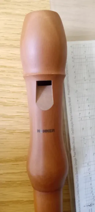 Flauta de madera Hohner 9565 C Soprano.