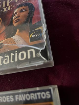 Lote 2 Juegos PS1: Egipto y Astérix 🇪🇸