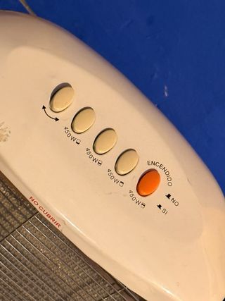 Estufa Orbegozo Halógena (1 barra funciona)