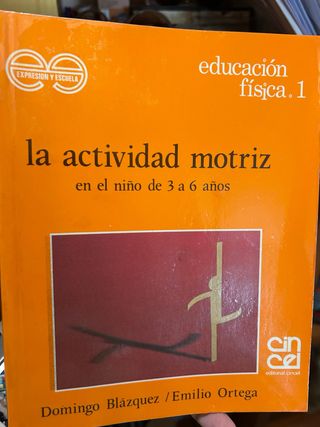 La actividad motriz en el niño de 3 a 6 años