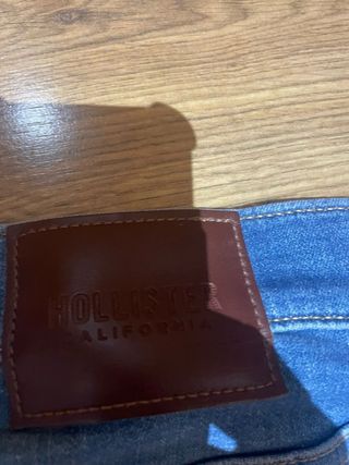 Pantalón Hollister Roto Azul