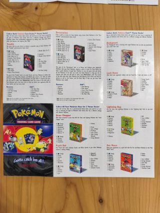 2 Pokemon Cards Lists Team Rocket Theme Decks