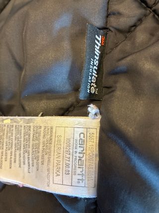 Parka Carhartt Azul Marino Talla M