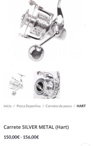 Carretes de Pesca HART barco