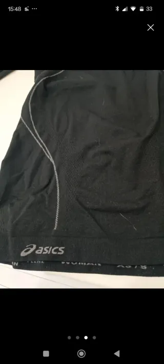 Completo tecnico Asics XS/S nero