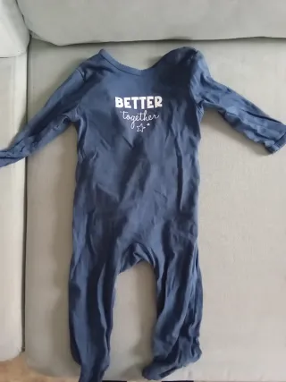 Body azul para bebé Better Together