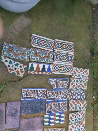 Lozas árabes decoradas