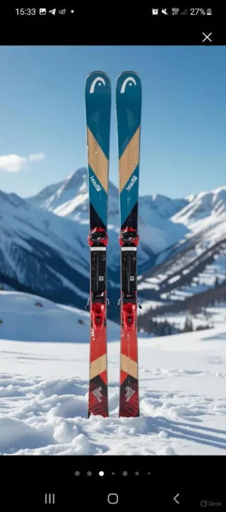 Esquís Head Caddy Freestyle