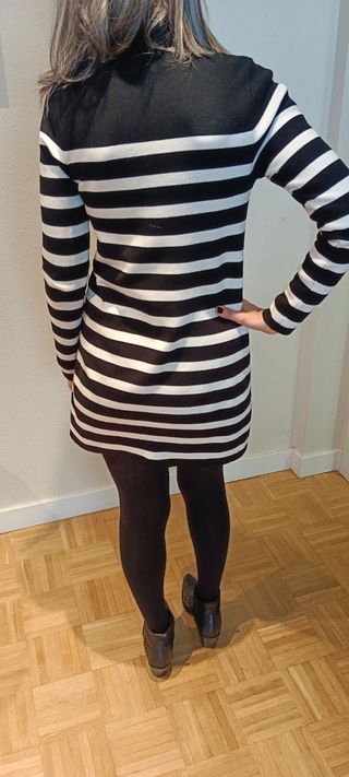 Vestido punto zara