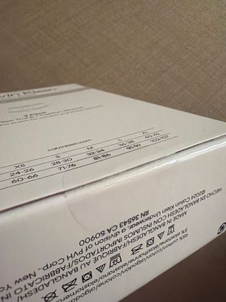 Calzoncillos Calvin Klein Classic Fit 3 Pack XS