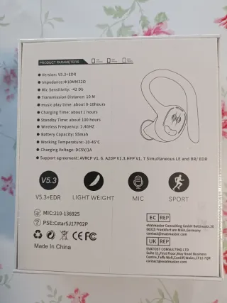 Auriculares Inalámbricos YYK-635 Bluetooth 5.3