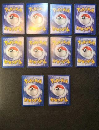 Lotto 36 Carte Pokémon Vintage Italiane - Set Base