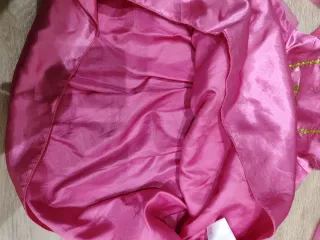 Costume principessa rosa con corona