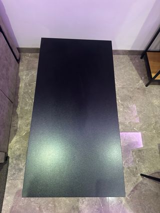 Mesa de centro elevable negra