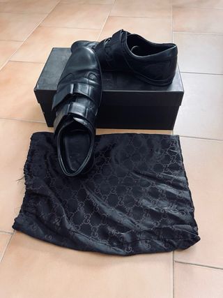 Scarpe Gucci Pelle Nera Uomo - Vintage 2006
