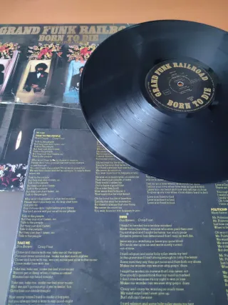 Grand Funk Railroad, Born To Die, LP Vinilo