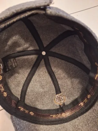 Berretto Loro Piana Grigio Uomo