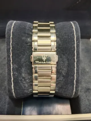 Reloj Maserati Hombre Negro/Plata