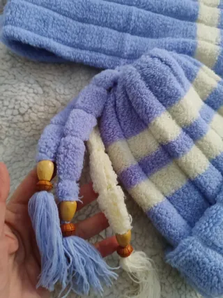 Conjunto gorro y bufanda grueso