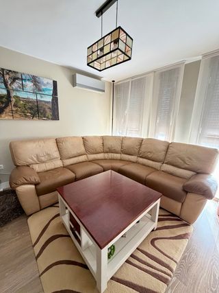 Sofá Natuzzi 6 plazas piel