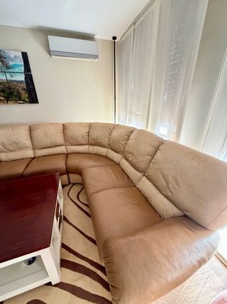 Sofá Natuzzi 6 plazas piel