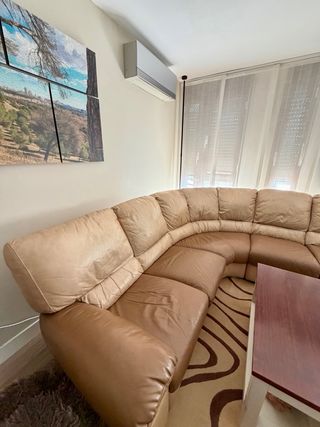 Sofá Natuzzi 6 plazas piel