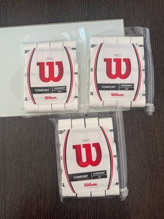 3 Paquetes Wilson Pro Overgrip x12