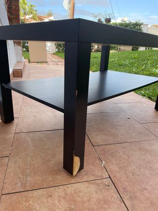 Mesa de centro IKEA negra