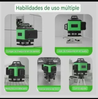Nivel Láser 4D 16 Líneas Accesorios