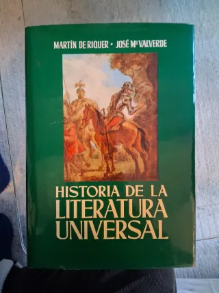 Historia de la Literatura Universal. 4 volúmenes