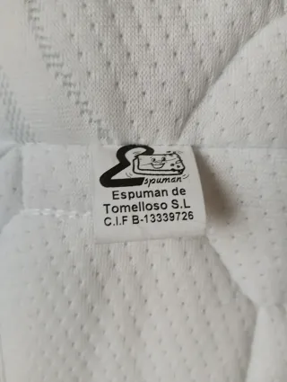 Colchón mini cuna Aloe Vera. A estrenar