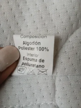 Colchón mini cuna Aloe Vera. A estrenar