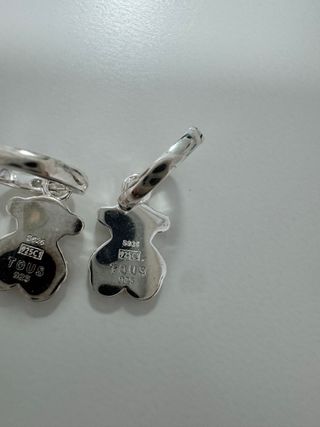 Pendientes Tous Oso Plata Sin Estrenar