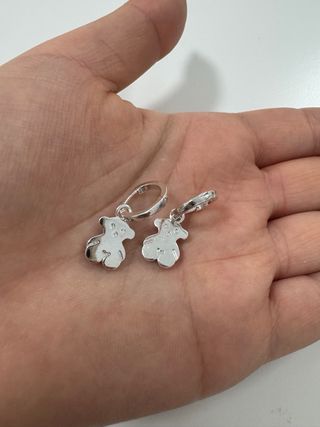 Pendientes Tous Oso Plata Sin Estrenar