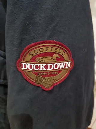 ABRIGO PLUMÓN VINTAGE HOMBRE SCOFIELD, TALLA XXL