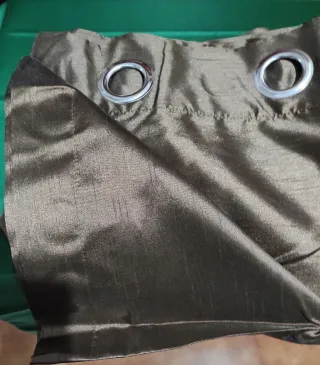 Tenda anellata marrone poliestere