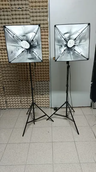 Luces Softbox para Videos/ o Fotografías.