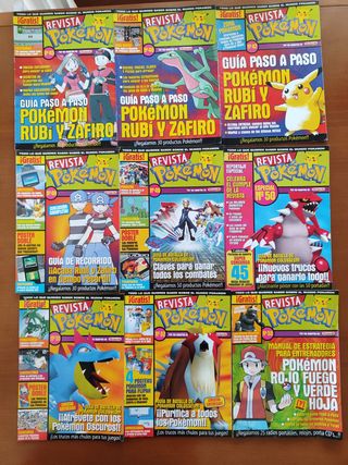 Revistas Pokémon Nintendo Acción No 1, 3; de 20-53