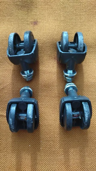 Ruedas para muebles (4 unidades)